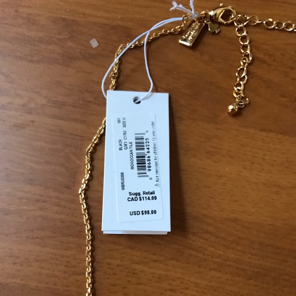 Kate Spade Moroccan Tile Necklace - Picture 5 of 5